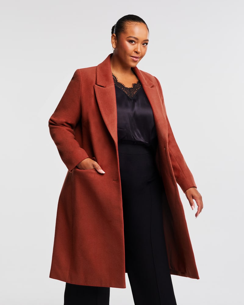 Mia Coat Rust